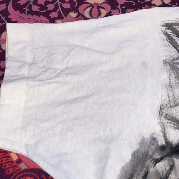 Vintage 80s Hand Drawn Kung-Fu legends T-shirt. Size L. See measurements. 19x30 - Picture 9 of 16